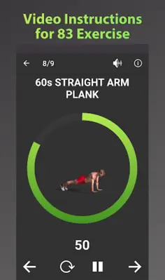 Six Pack 30 Days Abs Workout for Men android App screenshot 2